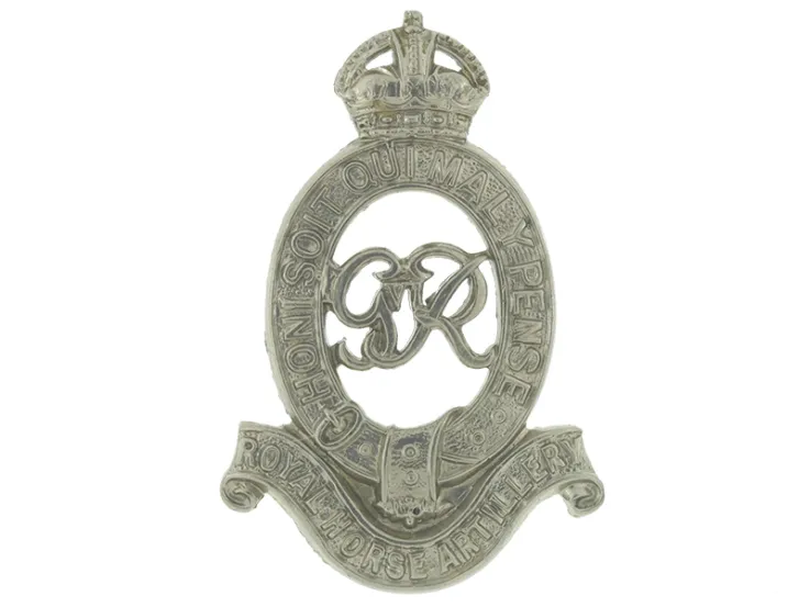 Cap badge of the Royal Horse Artillery, c1936