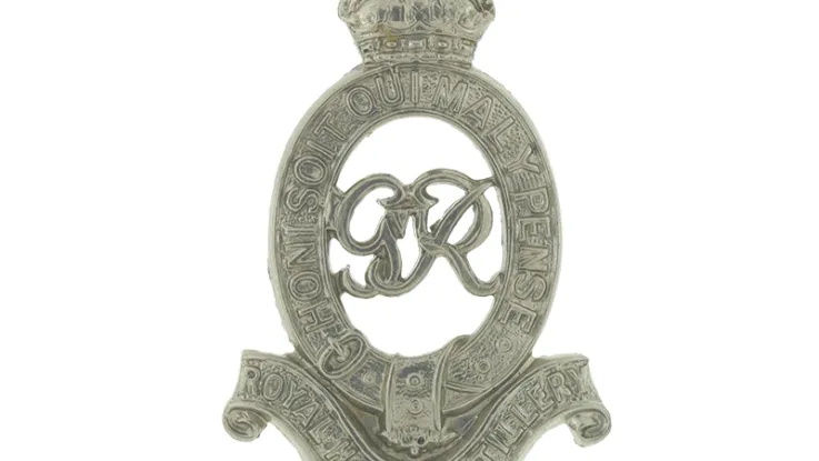 Cap badge of the Royal Horse Artillery, c1936