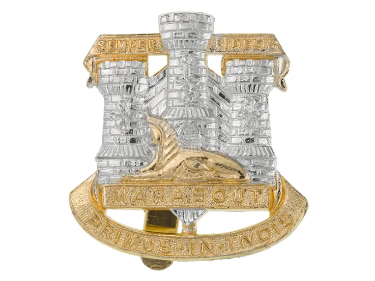 Cap badge, The Devonshire and Dorset Regiment, c1970 