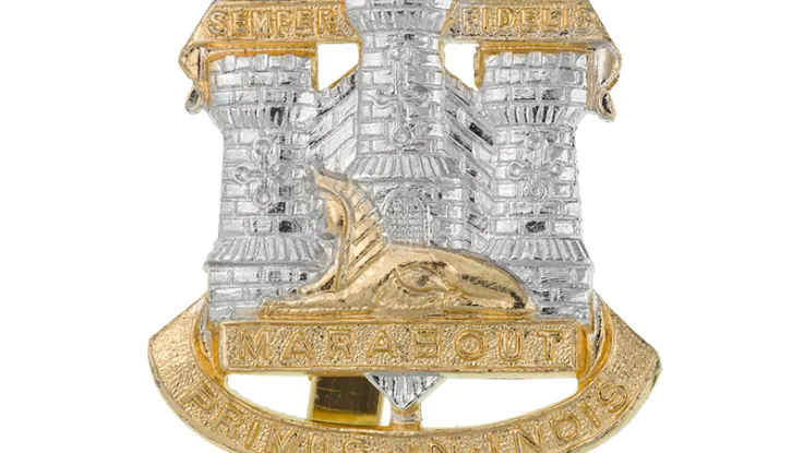 Cap badge, The Devonshire and Dorset Regiment, c1970 