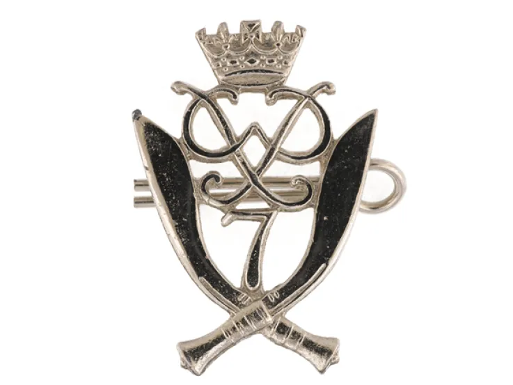 Cap badge, 7th Duke of of Edinburgh’s Own Gurkha Rifles, c1990