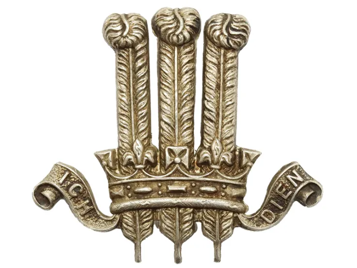 Cap badge, 2nd King Edward VII's Own Gurkha Rifles (The Sirmoor Rifles), c1920
