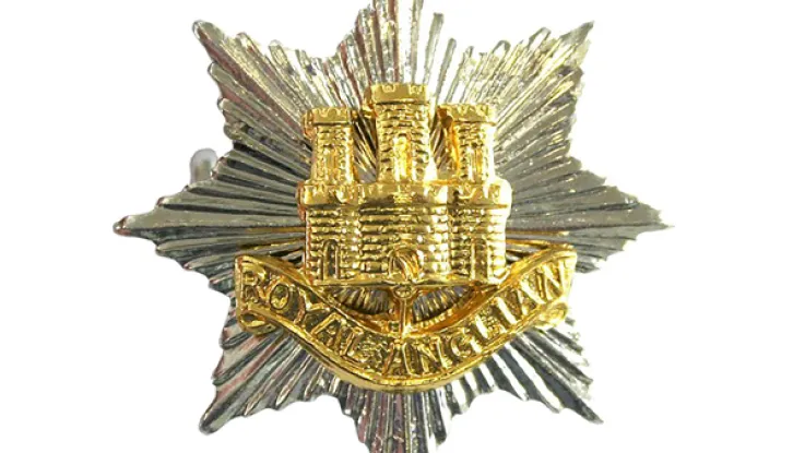 Cap badge, The Royal Anglian Regiment, c2000