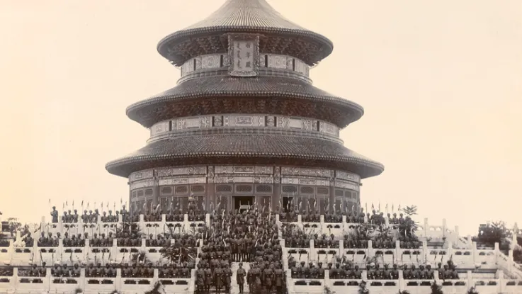 16th Regiment of Bengal Lancers at the Temple of Heaven, Beijing, 1900