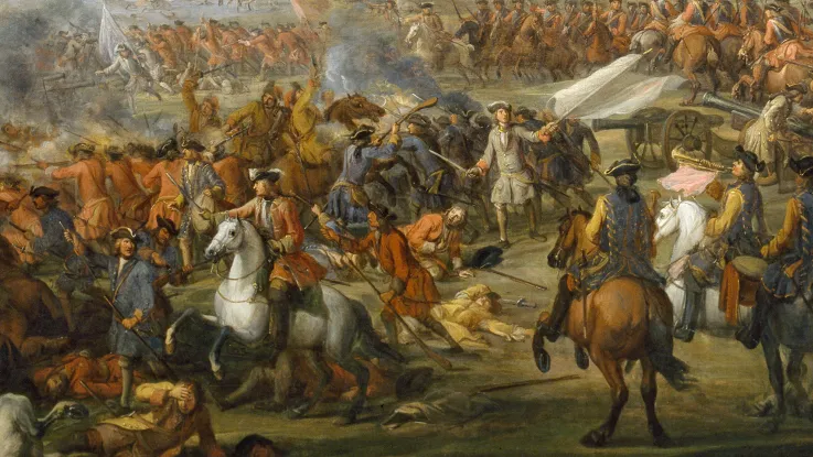 Detail from 'The Battle of Blenheim, 13 August 1704'