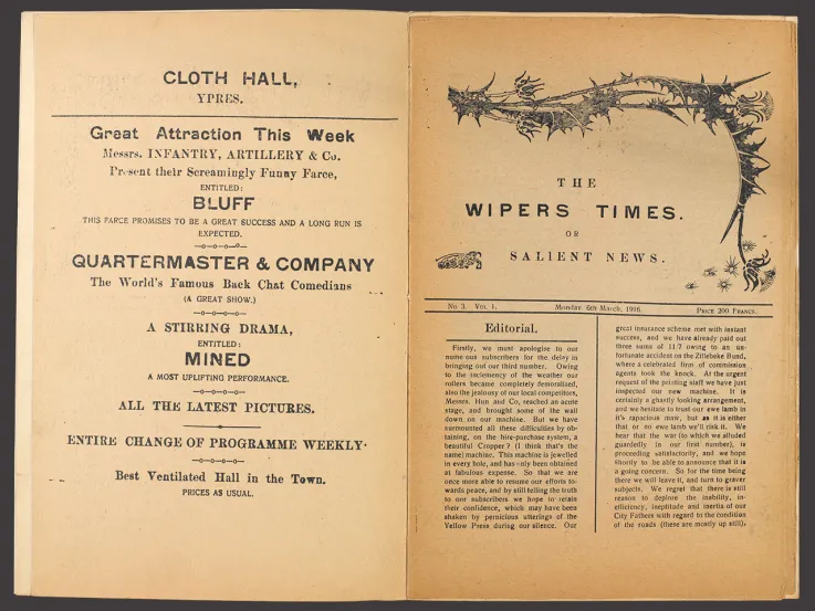 'The Wipers Times', 6 March 1916
