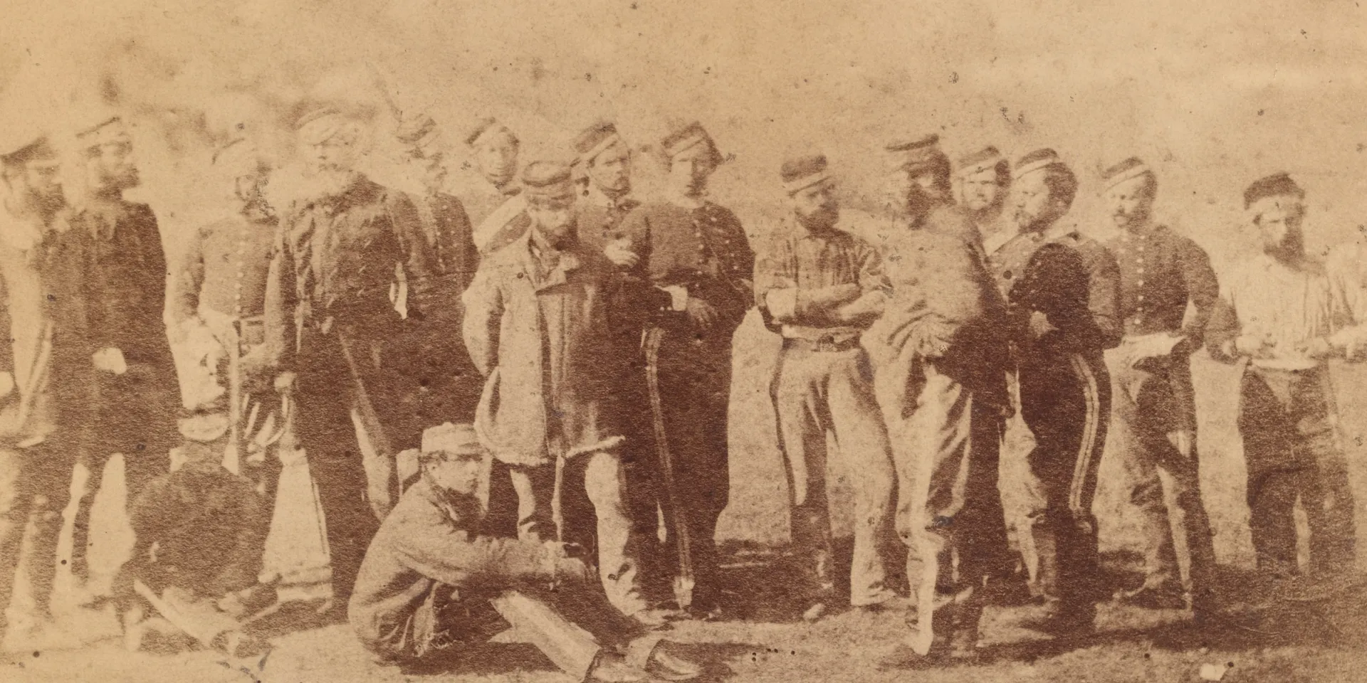 Survivors of the Charge of the Light Brigade, 1854