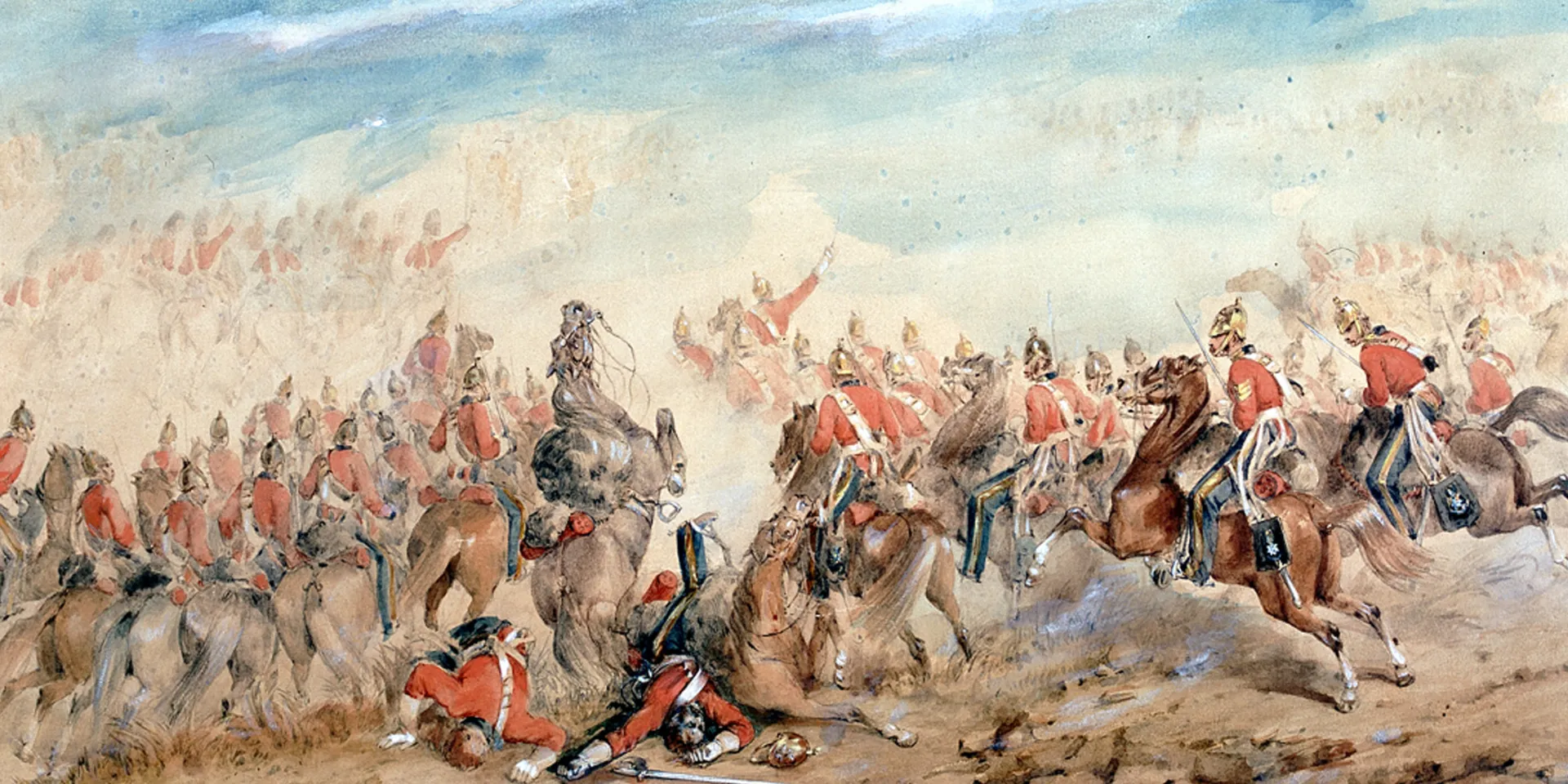 The Charge of the Heavy Brigade, Balaklava, 1854