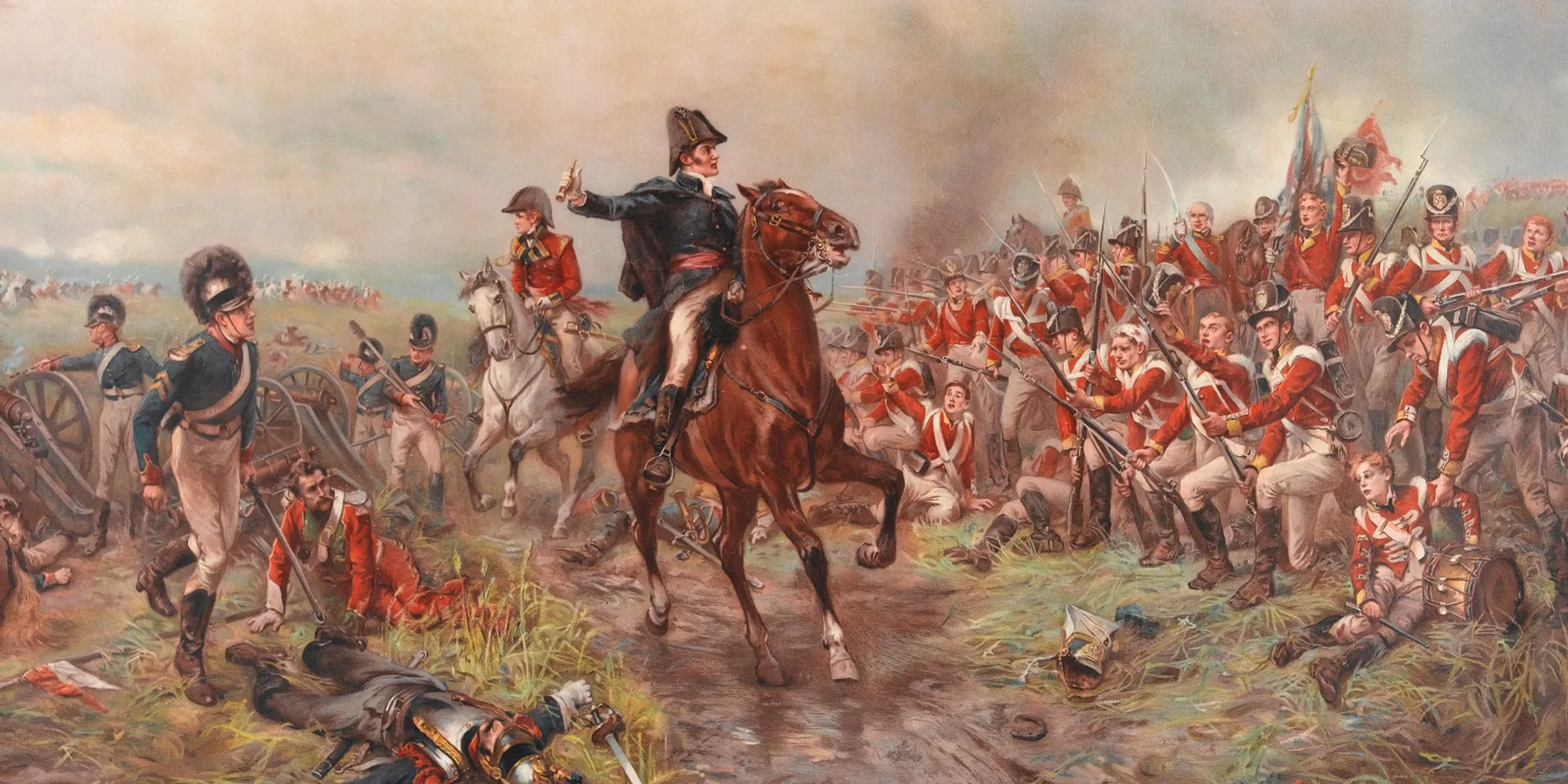 Wellington at Waterloo, 1815