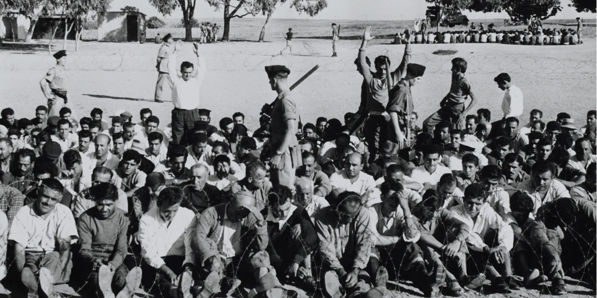 A round-up operation near Famagusta, Cyprus, 9 October 1958