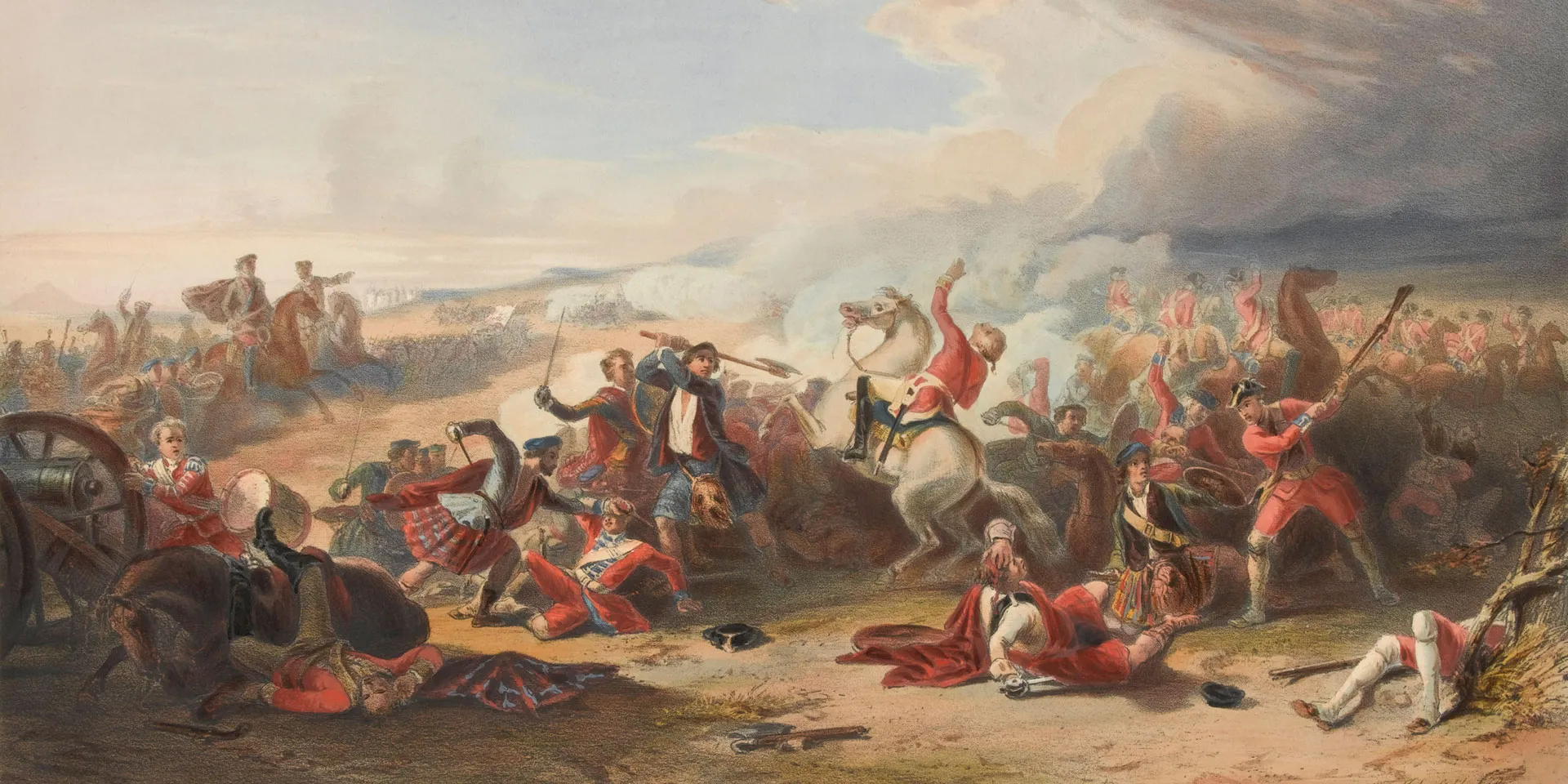 The Battle of Prestonpans, 1745