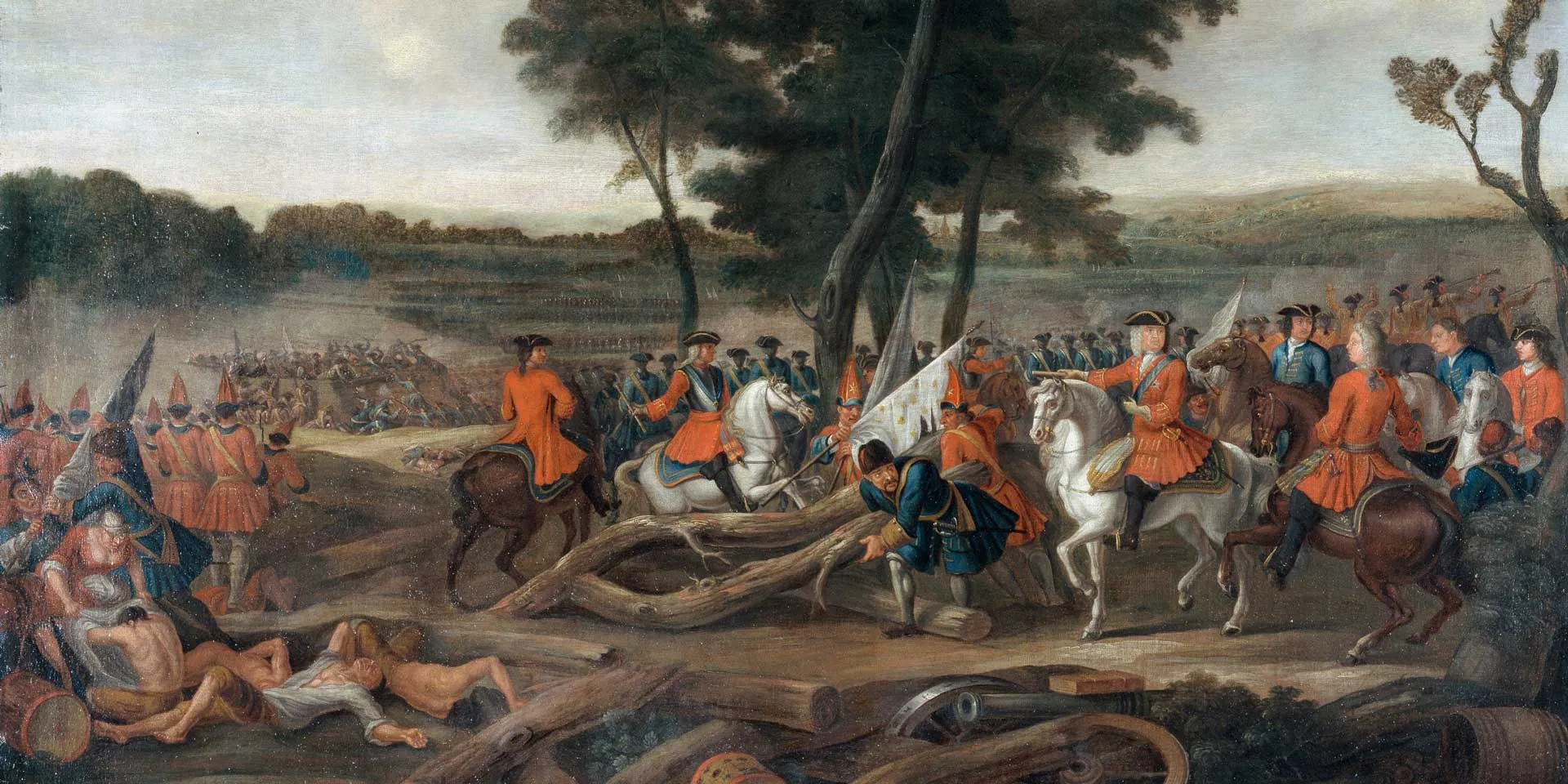 The Battle of Malplaquet, 1709