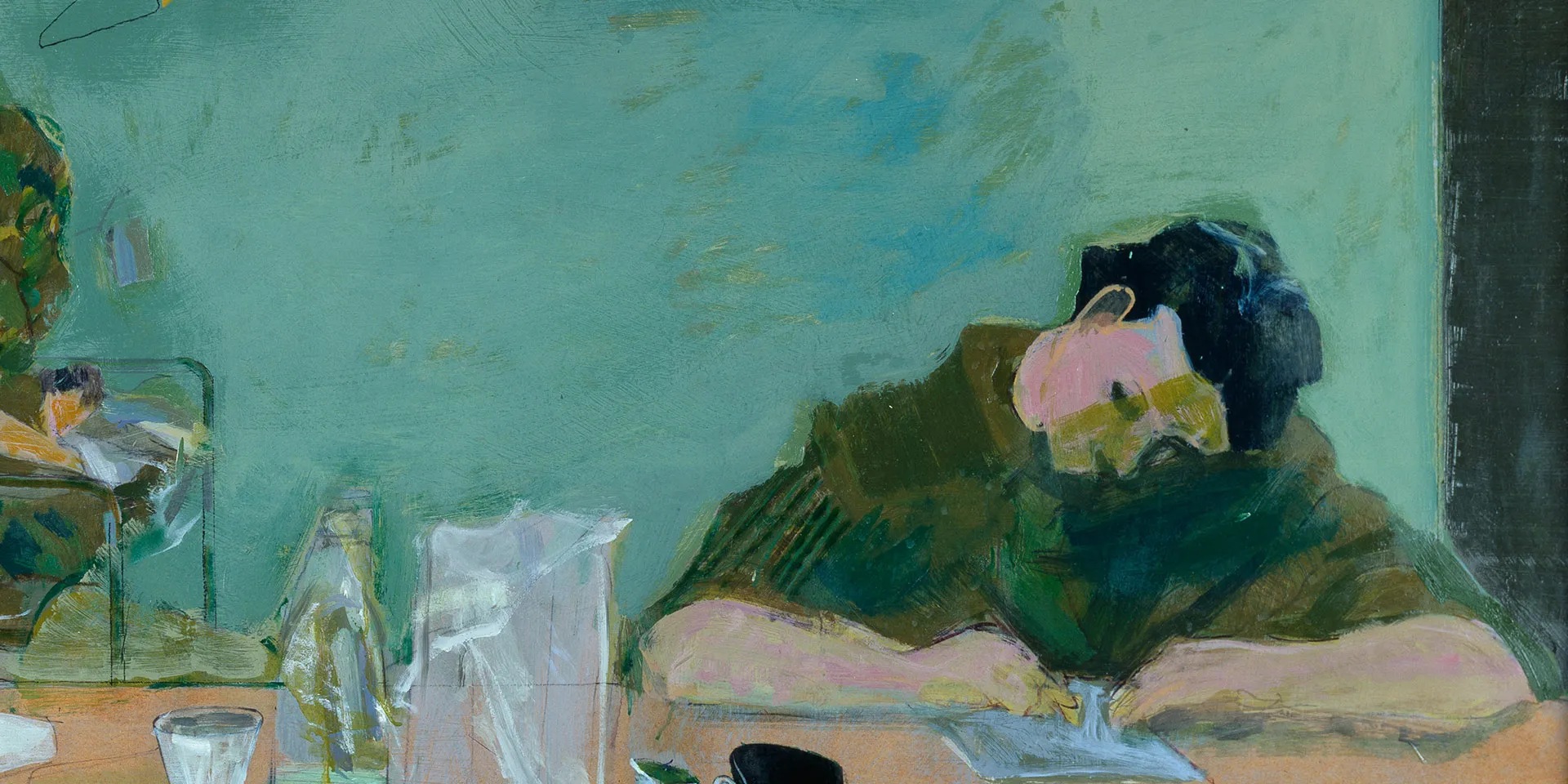 ‘Recce Lines, Hastings Street, Royal Anglian Regiment, Belfast’ by Ralph Lillford, 1972