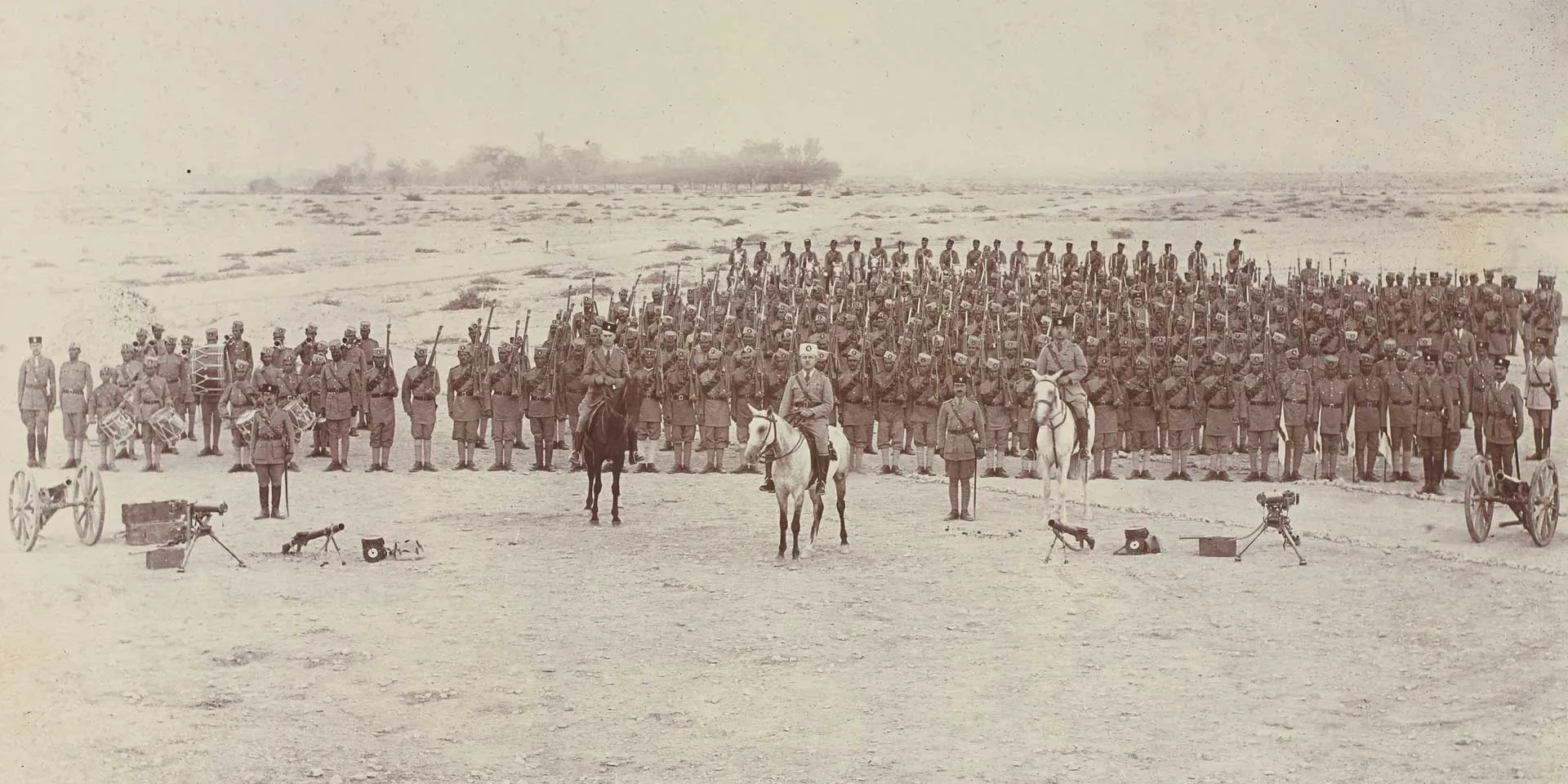 Officers and men of the South Persia Rifles, 1917