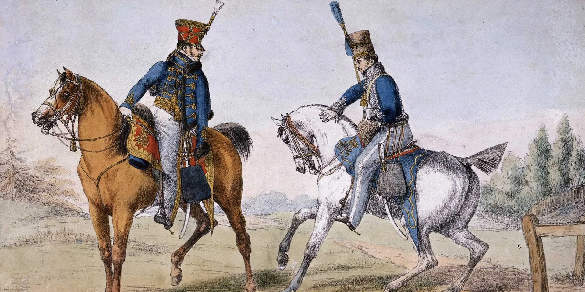 Officers of the 10th and 18th Hussars, 1819