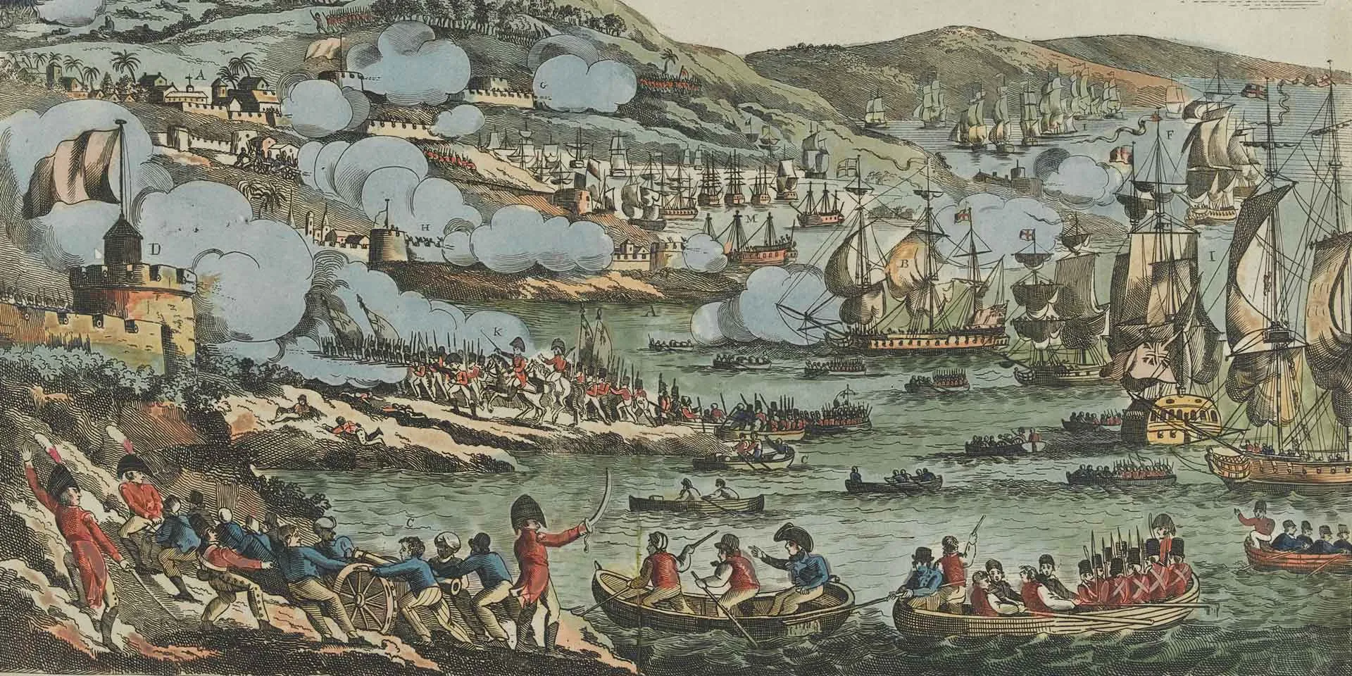 The taking of the Isle of France (Mauritius), 2 December 1810