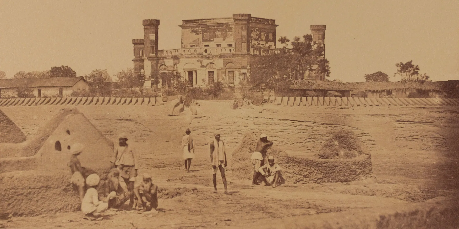 House defended by the 32nd (Cornwall) Regiment at Lucknow, 1858