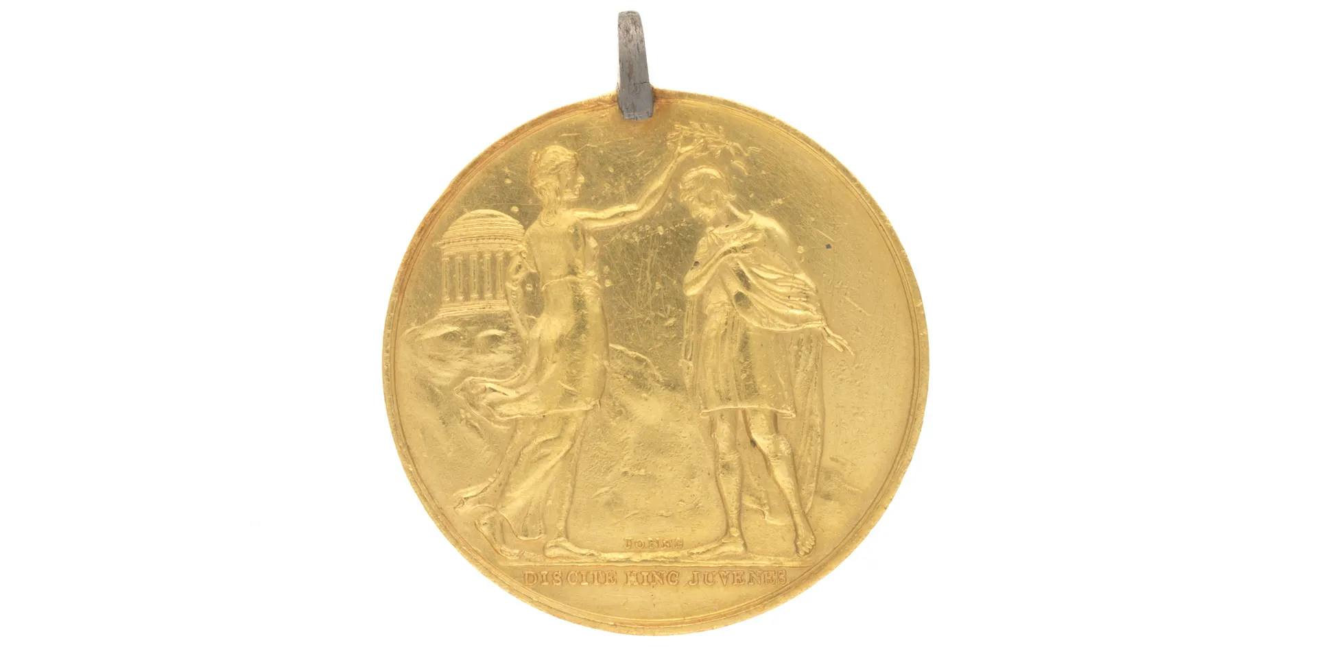 Gold Regimental Medal awarded by the 77th (East Middlesex) Regiment of Foot, c1820