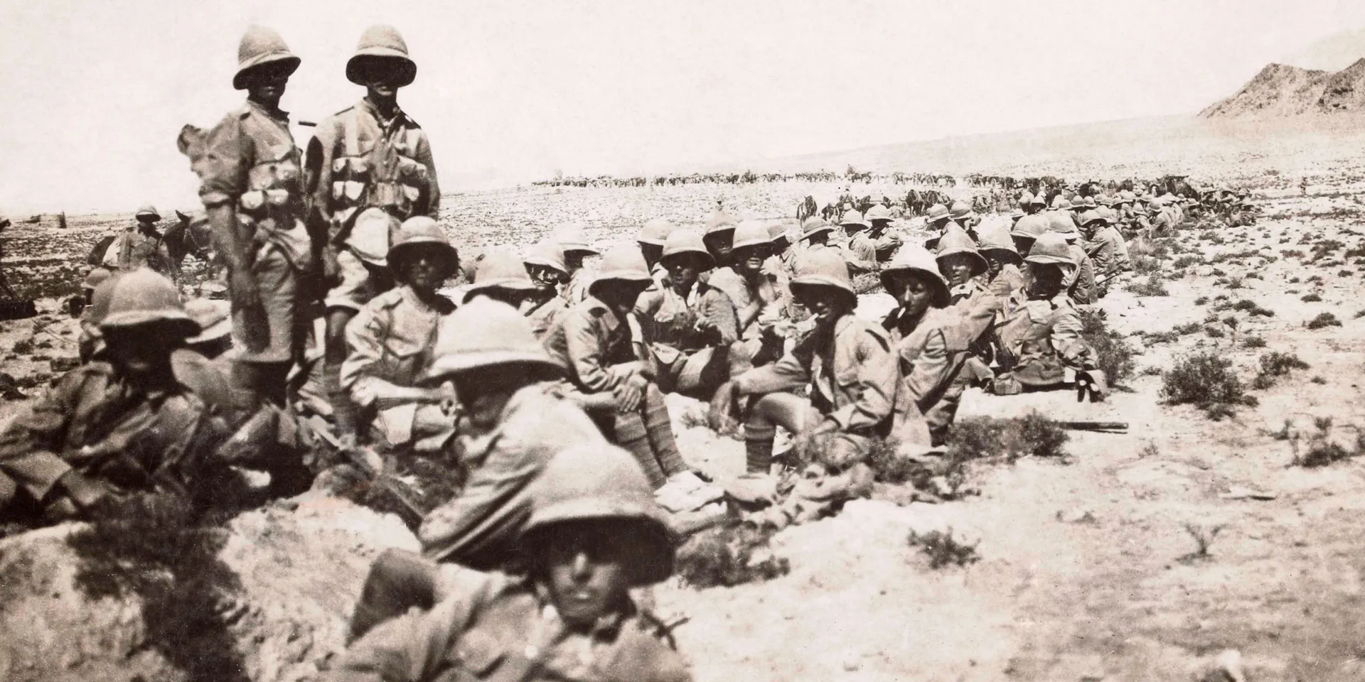 2nd Battalion The Devonshire Regiment on the North-West Frontier of India, c1919