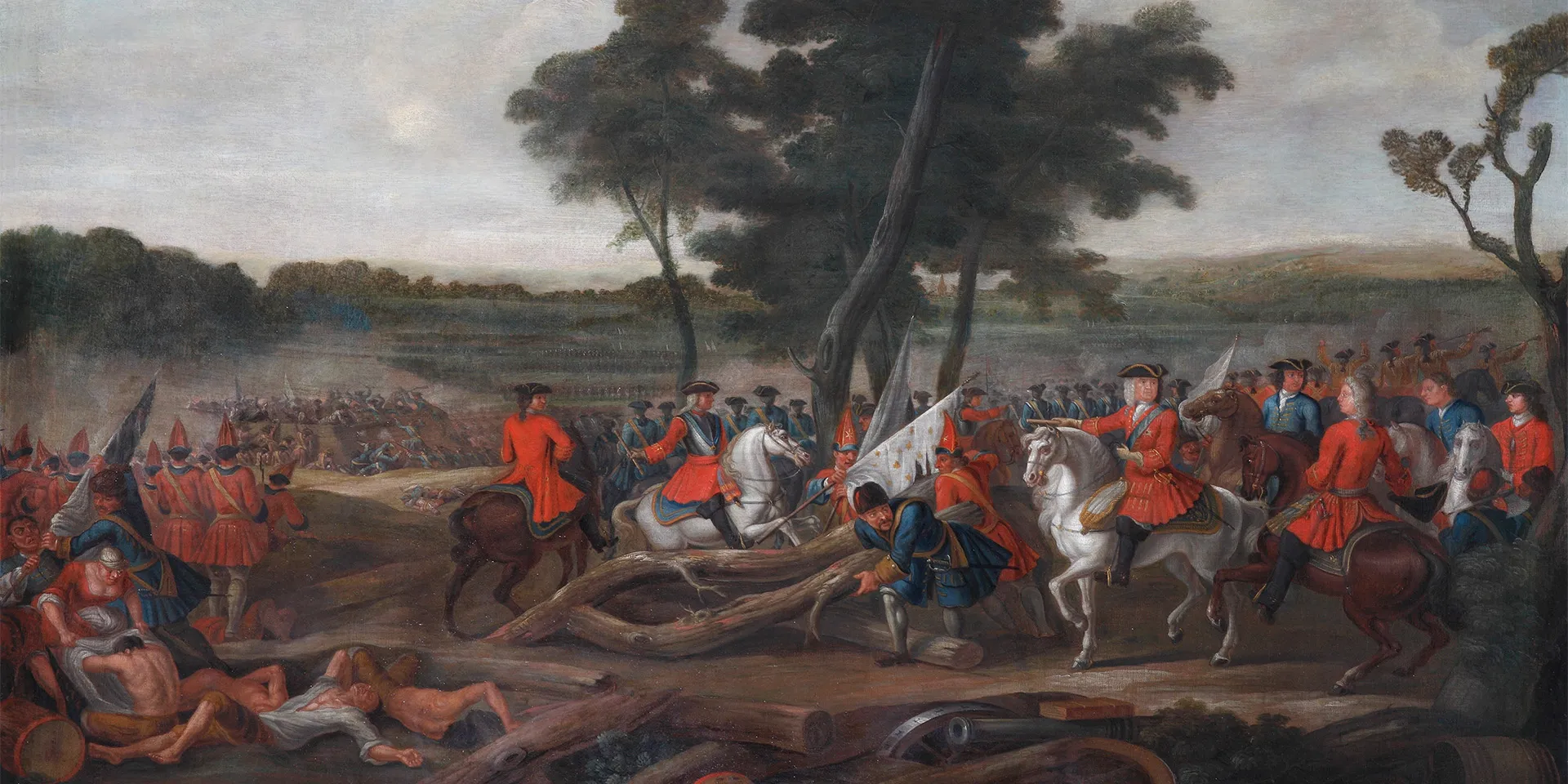 The Battle of Malplaquet, 11 September 1709