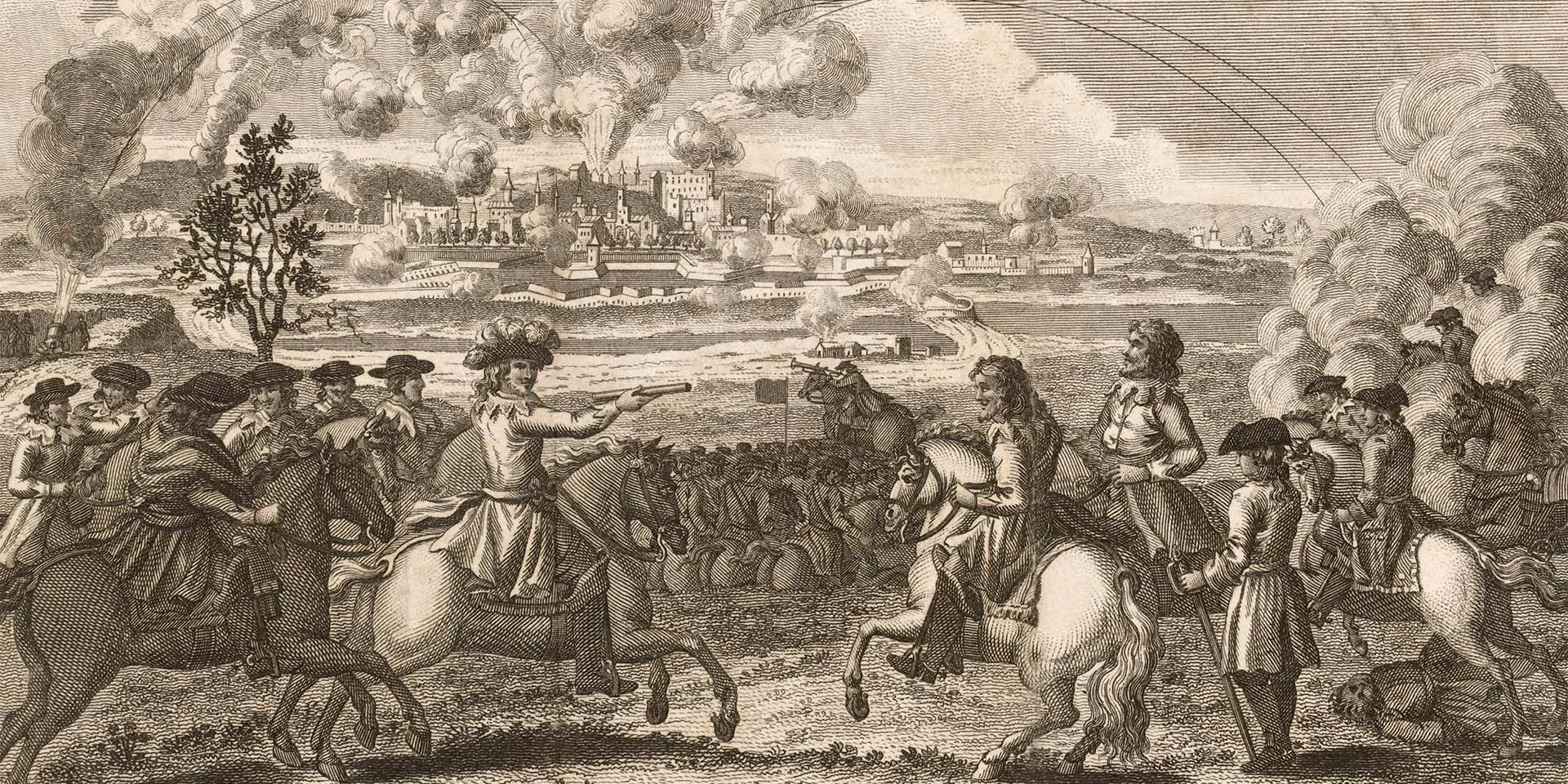 ‘Cromwell taking Drogheda by Storm’, 1649
