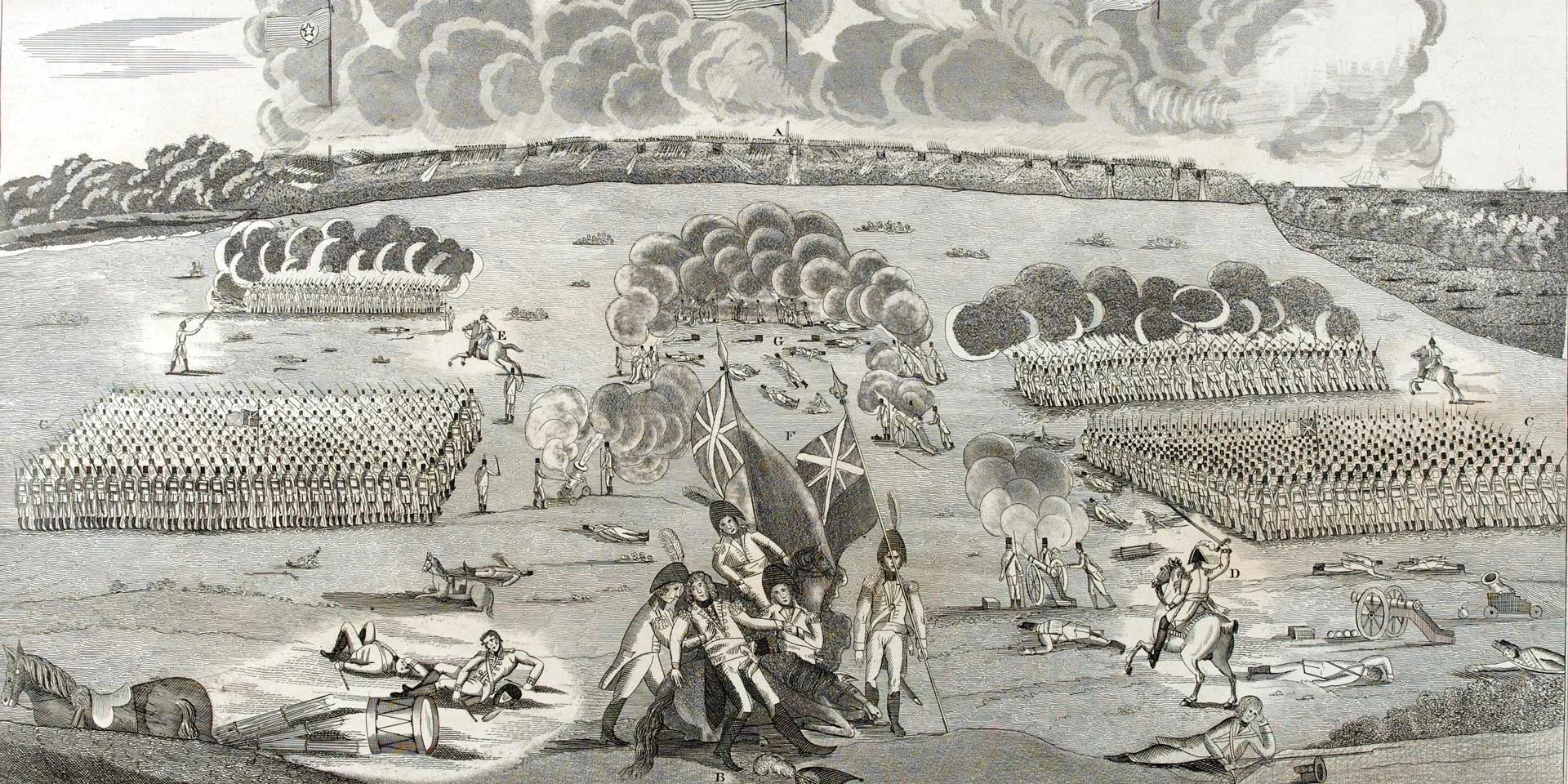 The Battle of New Orleans, 8 January 1815