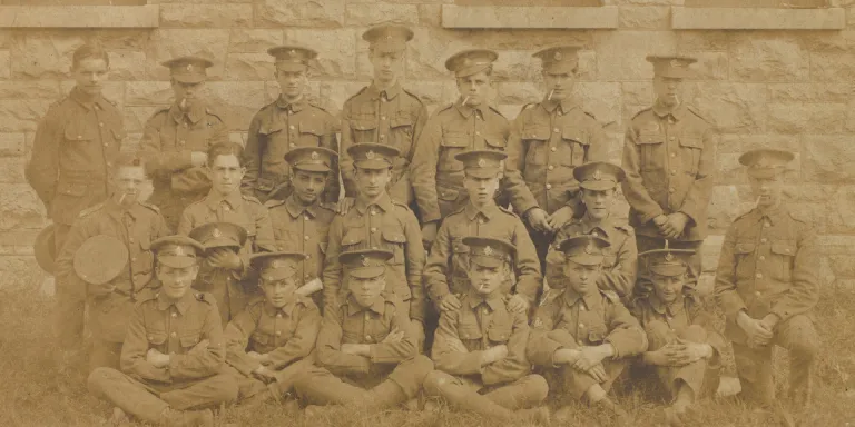 Bandsmen of the 1st Bn Connaught Rangers, Ireland, 1917