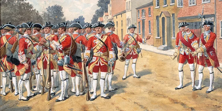 3rd (Kent) Regiment of Foot, 'The Buffs', 1751