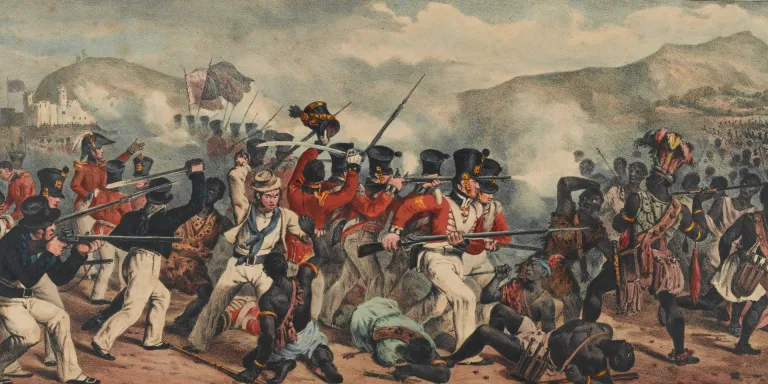Defeat of the Ashantees, 1824