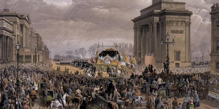 Funeral of the Duke of Wellington,  1852