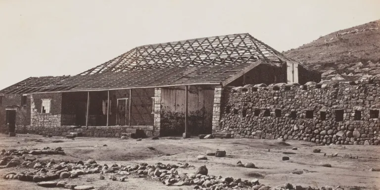 Storehouse at Rorke's Drift, June 1879