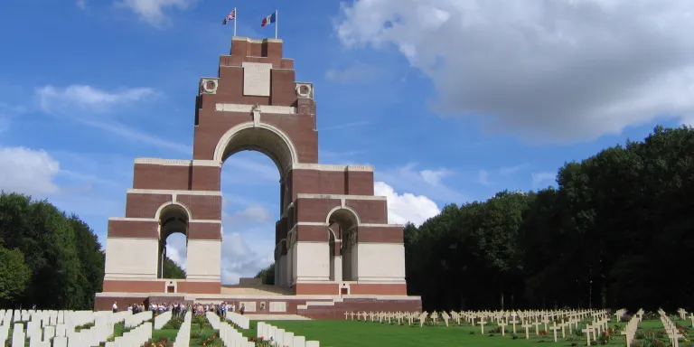 Thiepval Memorial and Anglo-French Cemetery 