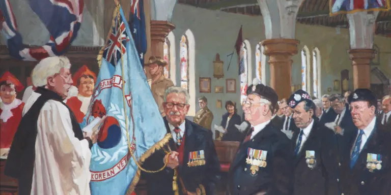 Dedication of the British Korean Veterans Association, Aldershot, 20 October 1996