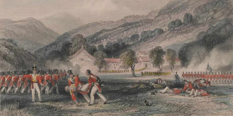 The death of Colonel Tomlinson, 1842