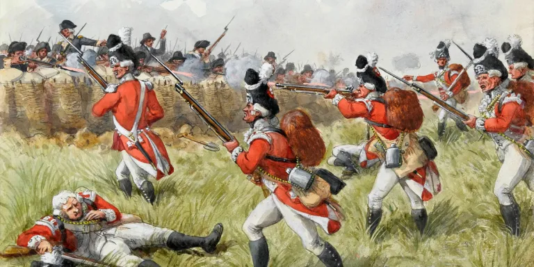 The Battle of Bunker Hill, 1775