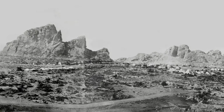 King Theodore’s fortress of Magdala, 1868