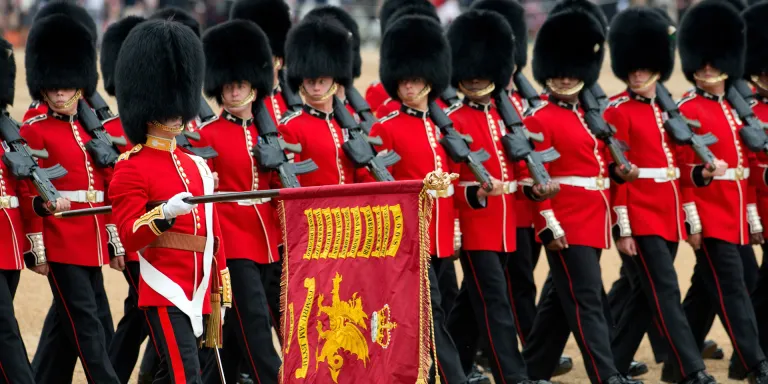 Trooping the Colour on Horse Guards Parade, 2015