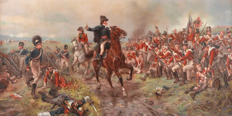 Wellington at Waterloo, 1815