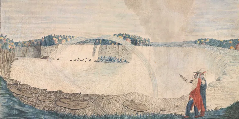'An East View of the Great Cataract of Niagara', 1762