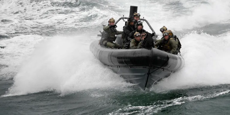A Special Boat Service Rigid Inflatable Boat, c2010 