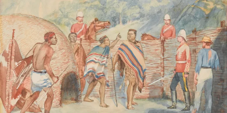 The capture of Cetshwayo, August 1879