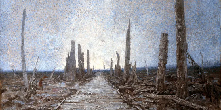 Warrington Road in the Ypres Salient, 1917