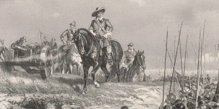 General Oliver Cromwell at Marston Moor, 1644 