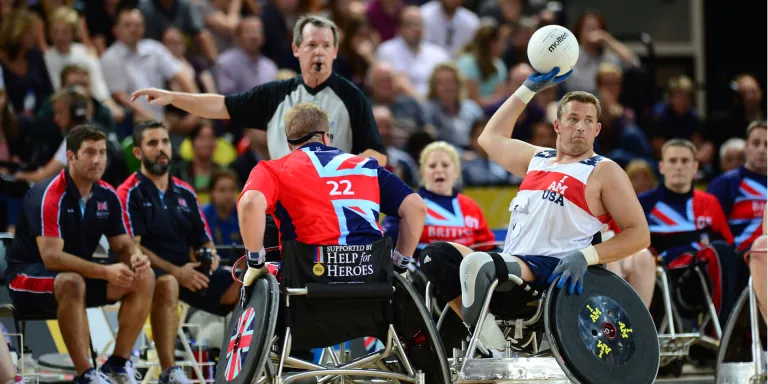 Sporting competition at the inaugural Invictus Games, 2014