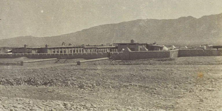 Fort defended by the South Persia Rifles, 1918