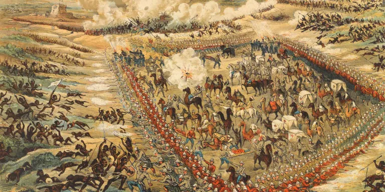 The Battle of El Teb, 1884 