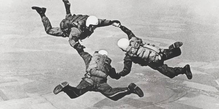 High-altitude parachute jump, 1962