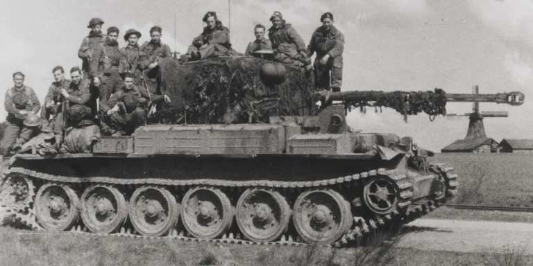 Challenger tank of 15th/19th King's Royal Hussars, 1945