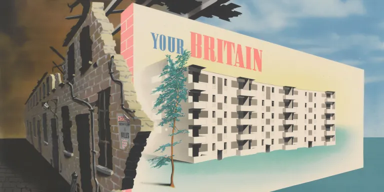 Abram Games poster, 'Your Britain. Fight for It Now', 1942