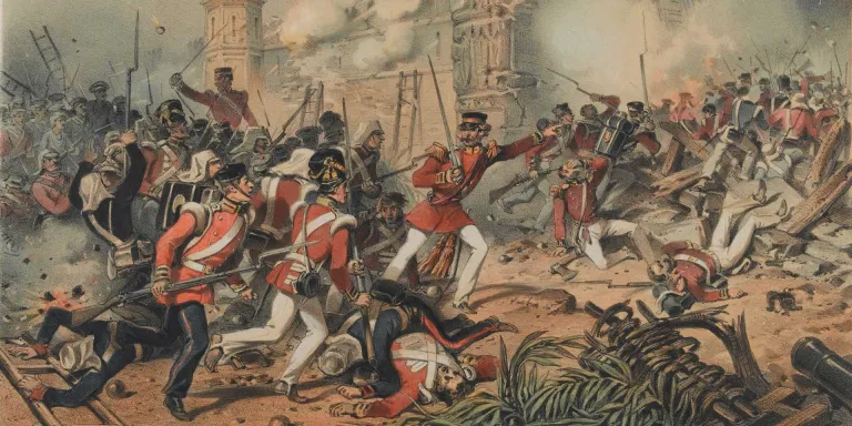 The capture of Delhi, September 1857